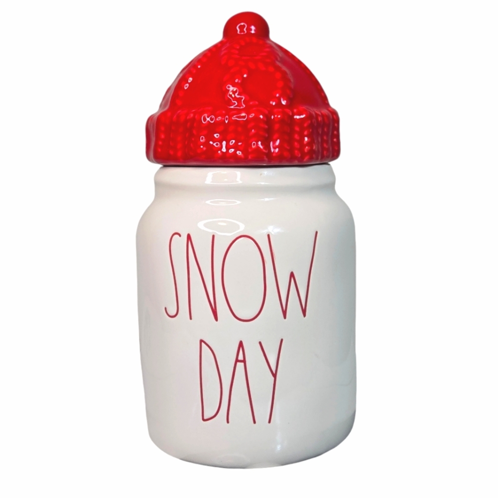 RAE DUNN • Snow Day • Cookie Jar Canister